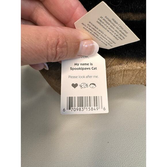 Jellycat Spookipaws Spooky Paws Cat FAST SHIP NEW Jellycat Halloween Kitty - Picture 6 of 6